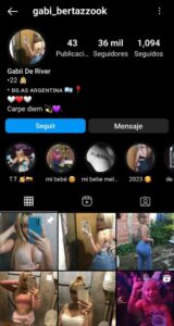 Pack Gabi Pendeja Argentina En Trio