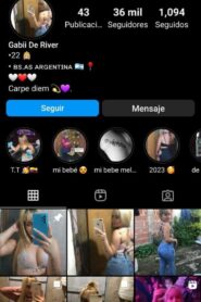 Pack Gabi Pendeja Argentina En Trio