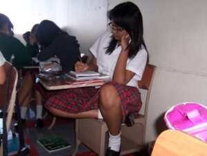 Pack Karla Mendoza Colegiala Metiendose el Dedo