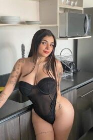 Zorrita Karely en la cocina